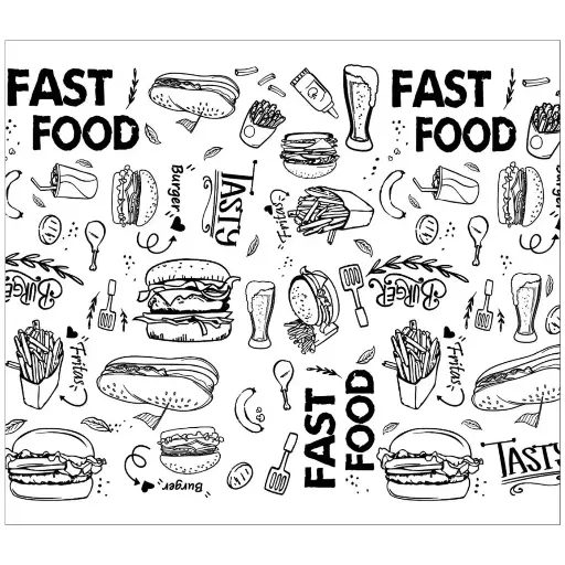 PAPEL ACOPLADO LANCHES 30X38